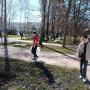 Студенты института энергетики и электроники приняли участие в городском субботнике